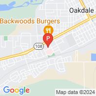 View Map of 1390 West H Street,Oakdale,CA,95361